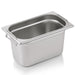 Stainless steel Gastronorm Pan with Handle GN1/4 Depth 150mm |  8146H Makfry