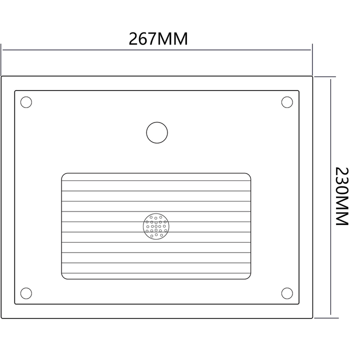 Water Station Sink Stainless steel |  8P03 Makfry