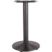 Black Cast Iron Table Base Round Ø430x720mm |  A006A Makfry