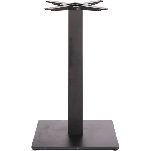 Black Cast Iron Table base Square 400mm Standard height |  A037A Makfry