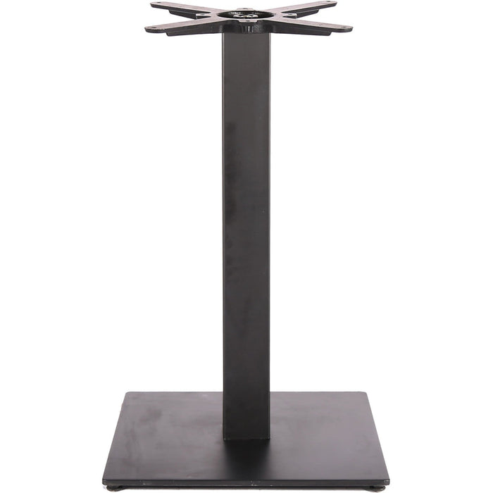 Black Cast Iron Table base Square 400mm Standard height |  A037A Makfry