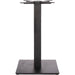 Black Cast Iron Table Base Square 450x450x720mm |  A037B Makfry