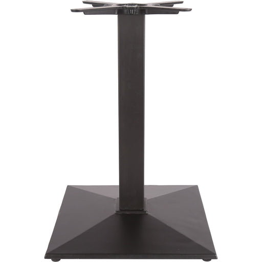 Black Cast Iron Table base Square 410mm Standard height |  A038A Makfry