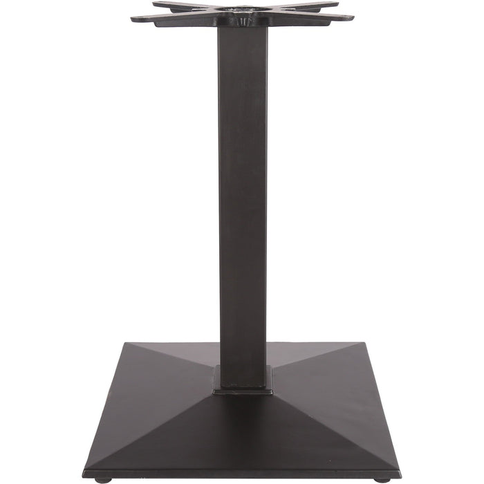 Black Cast Iron Table base Square 410mm Standard height |  A038A Makfry