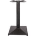 Black Cast Iron Table Base Square 410x410x720mm |  A039A Makfry