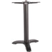 Black Cast Iron Table Base Tri-Leg 600x720mm |  A050 Makfry