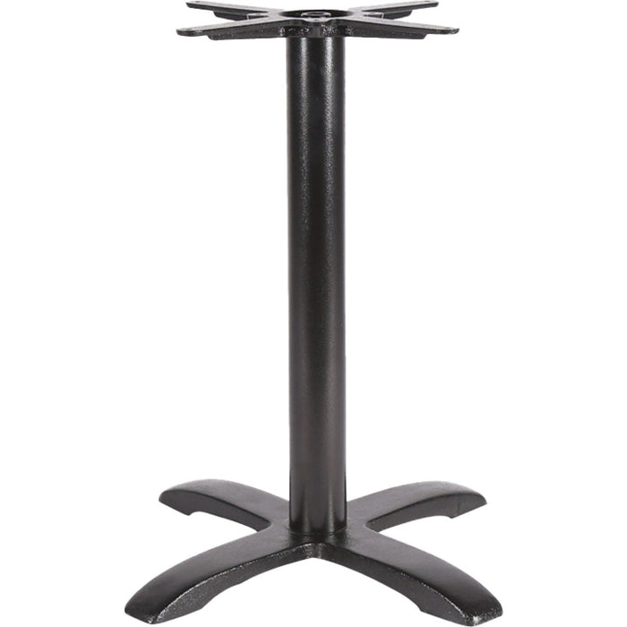 Black Cast Iron Table Base Cross-Base 620x720mm |  A051 Makfry