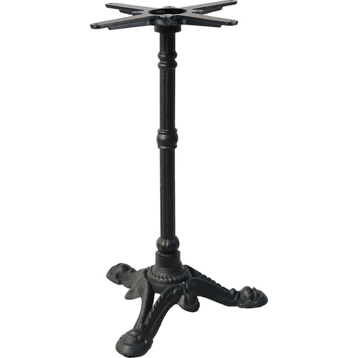 Black Cast Iron Table Base Tri-Leg 470x720mm |  A082 Makfry