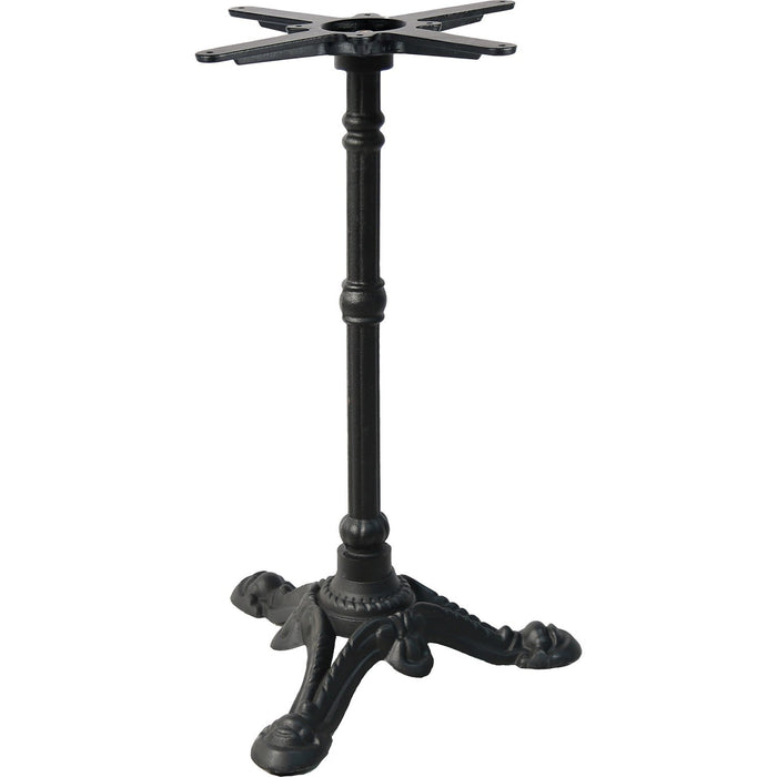 Black Cast Iron Table Base Tri-Leg 470x720mm |  A082 Makfry