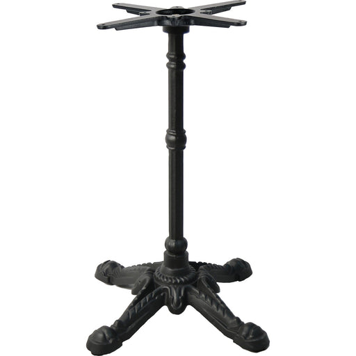 Black Decorative Cast Iron Table base 520mm Standard height |  A083 Makfry