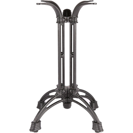 Black Decorative Cast Iron Table base 660mm Standard height |  A101 Makfry