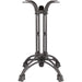 Black Decorative Cast Iron Table base 660mm Standard height |  A101 Makfry
