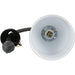 Rise & Fall Dome Heat Lamp Silver |  A65121205 Makfry