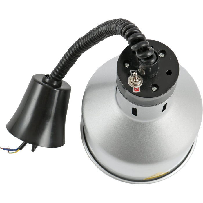 Rise & Fall Dome Heat Lamp Silver |  A65121205 Makfry