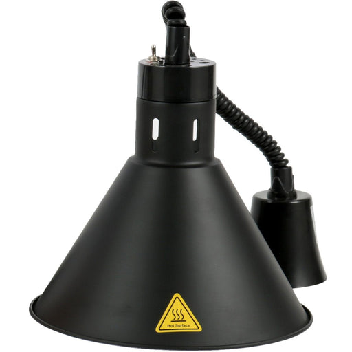 Rise & Fall Dome Heat Lamp Black |  A65121302 Makfry