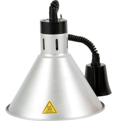 Rise & Fall Dome Heat Lamp Silver |  A65121305 Makfry