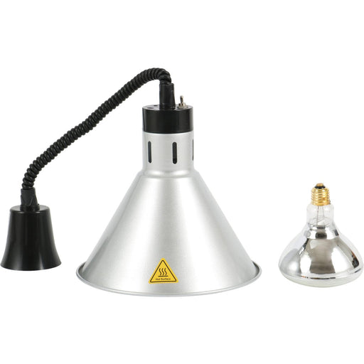 Rise & Fall Dome Heat Lamp Silver |  A65121305 Makfry