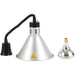 Rise & Fall Dome Heat Lamp Silver |  A65121305 Makfry