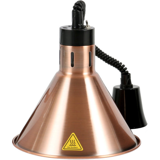 Rise & Fall Dome Heat Lamp Bronze Rose Gold |  A65121307 Makfry