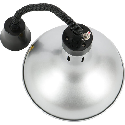 Rise & Fall Dome Heat Lamp Silver |  A65121405 Makfry