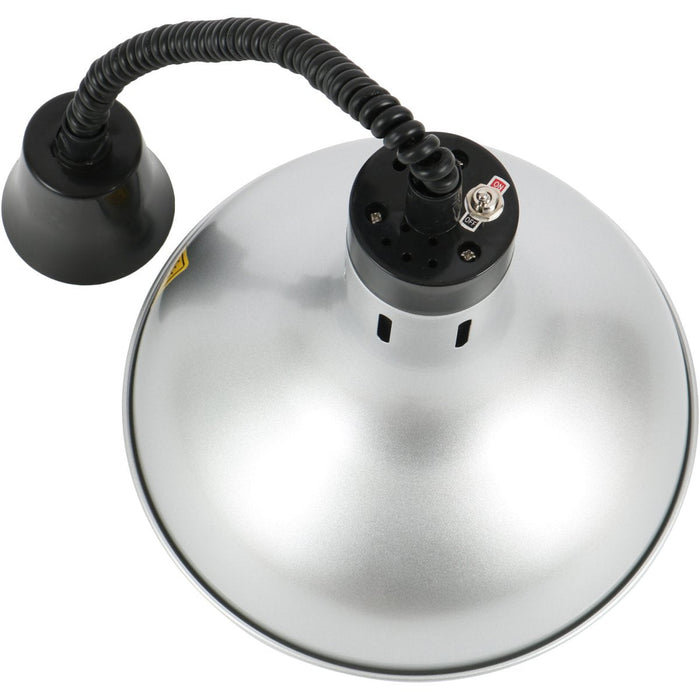 Rise & Fall Dome Heat Lamp Silver |  A65121405 Makfry