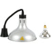 Rise & Fall Dome Heat Lamp Silver |  A65121405 Makfry