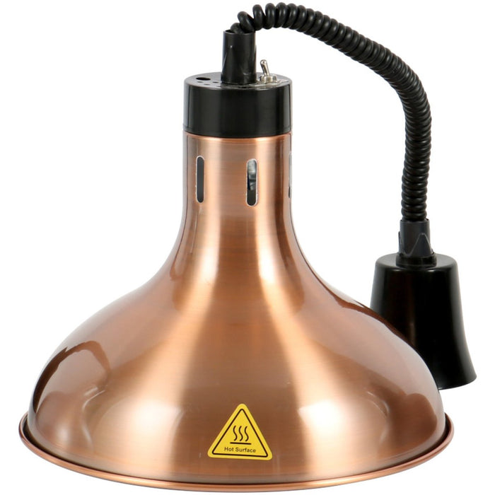 Rise & Fall Dome Heat Lamp Bronze |  A65121407 Makfry