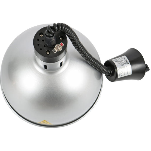 Rise & Fall Dome Heat Lamp Silver |  A65121505 Makfry