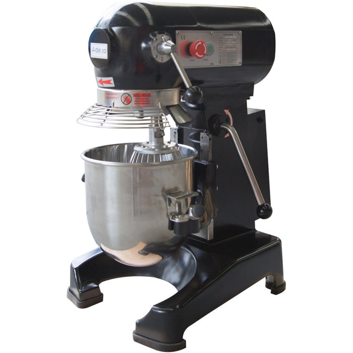 Professional Planetary Mixer 10 Litres 2 Speeds Black | Adm10 Black Makfry
