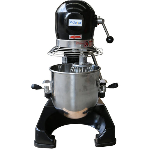 Professional Planetary Mixer 10 Litres 2 Speeds Black | Adm10 Black Makfry
