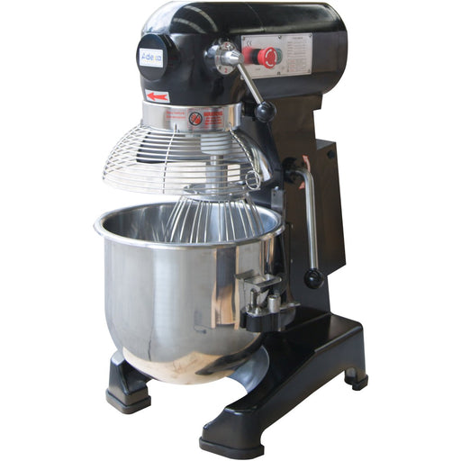 Professional Planetary Mixer 20 Litres 3 Speeds Black | Adm20 Black Makfry