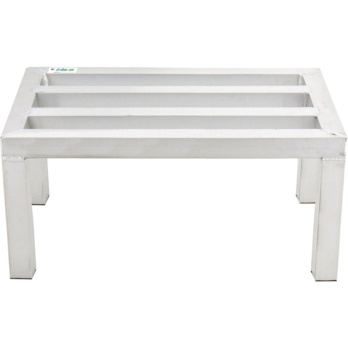 Commercial Aluminium Dunnage Rack 610x460x300mm 750kg loading |  ADR182412 Makfry