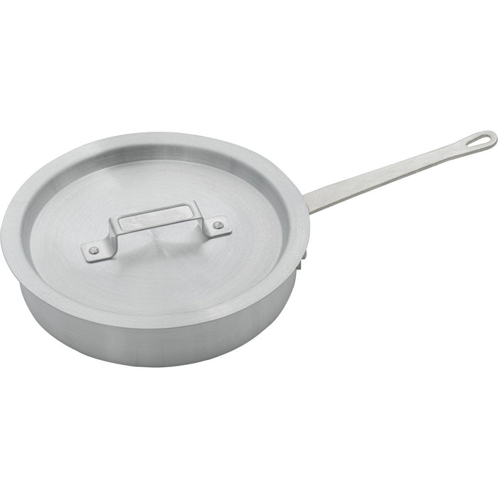 Professional Saute Pan with Lid Aluminium 4.5 litres |  ALPAN5 Makfry