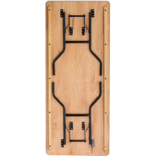 Folding Banquet Catering Table 6ft Plywood 1830x760x760mm |  AX220 Makfry