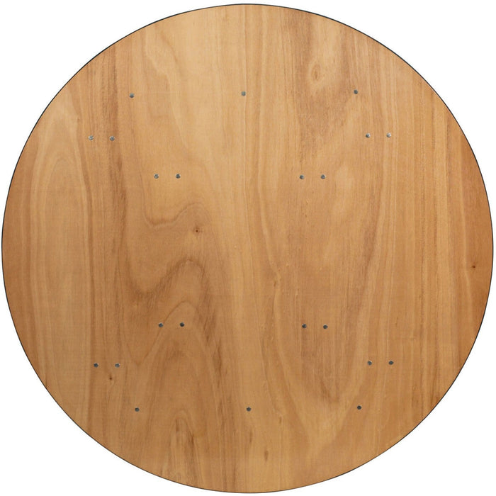 Round Folding Banquet Catering Table 6ft Plywood 1830x760 |  AX214 Makfry