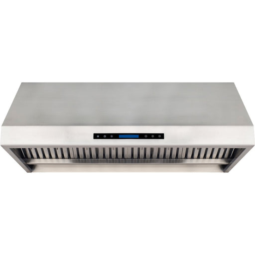 Commercial Extraction Canopy With Filter, Range Hood, Fan, Lights &Amp; Speed Control 900mm | Ap238 Ps8336 Makfry