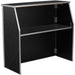 Portable Foldable Bar Black Marble Laminate | Ax206 Makfry
