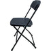 Foldable Chair Steel Black |  AX234 Makfry