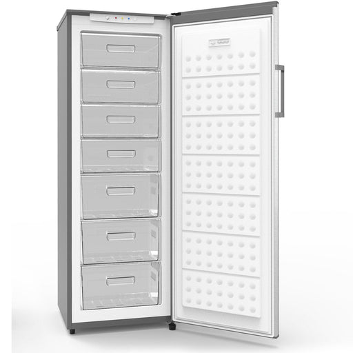 Commercial Freezer Upright Cabinet 235 Litres Stainless Steel Single Door | Ax250 Nxf Makfry