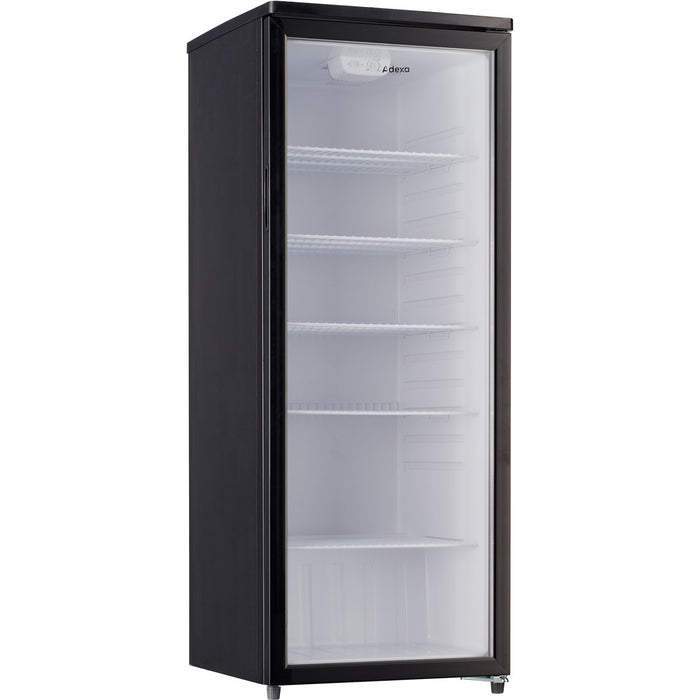 B GRADE Commercial Display Refrigerator with Glass door 248 litres Black |  AX268BVC B GRADE