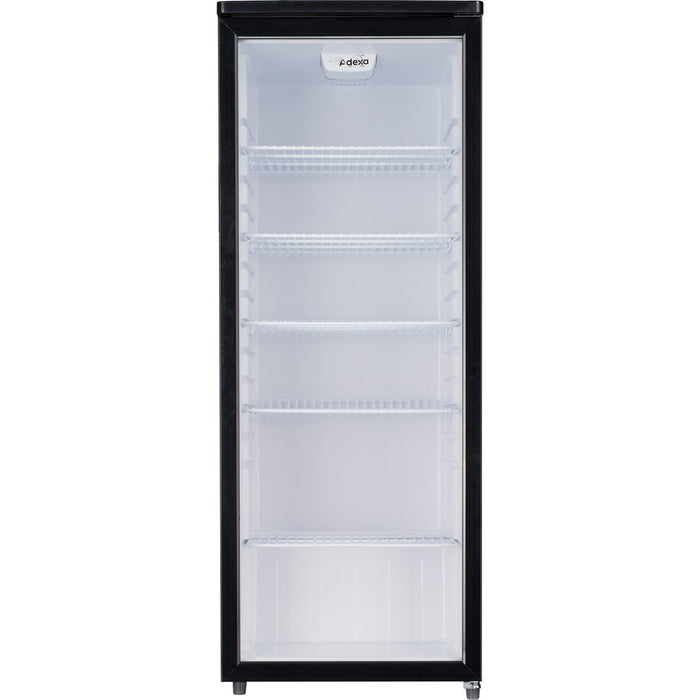 B GRADE Commercial Display Refrigerator with Glass door 248 litres Black |  AX268BVC B GRADE