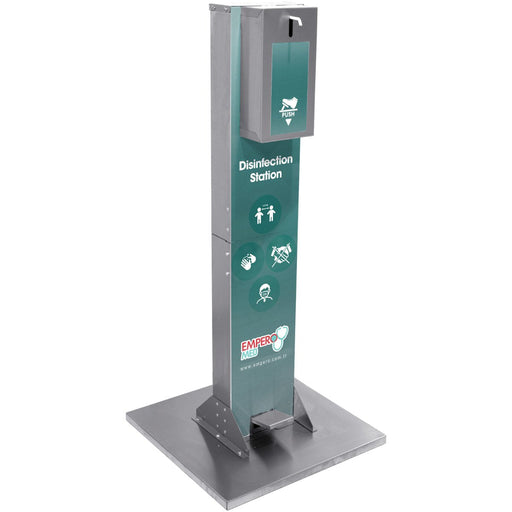 No-contact Disinfection Stand Stainless steel Height 1125mm |  AYK001 Makfry