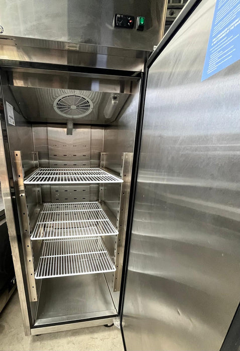 Atosa Stainless Steel Single Door Upright Fridge - MBF8116 GR-Refurbished Canmac Refurbished