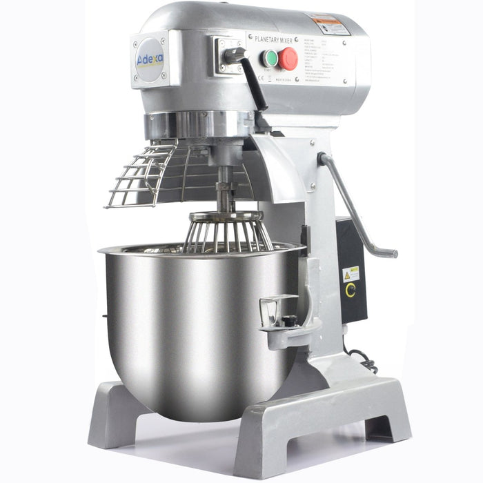 B GRADE Planetary mixer Silver 20 litres Fixed head 3 speeds |  ADM20 B GRADE