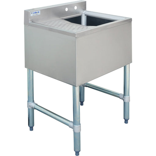 Commercial Bar Sink 1 Bowl Right 643x477x838mm | Bar1 B24 L Makfry