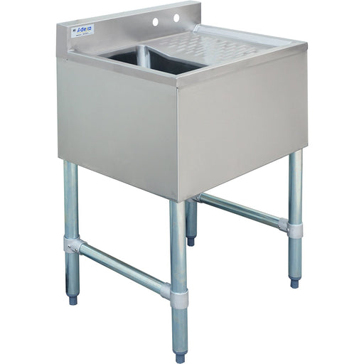 Commercial Bar Sink 1 Bowl Left 643x477x838mm | Bar1 B24 R Makfry