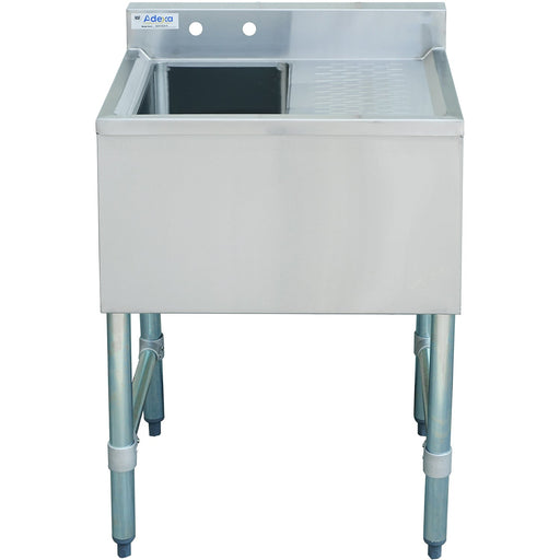 Commercial Bar Sink 1 Bowl Left 643x477x838mm | Bar1 B24 R Makfry