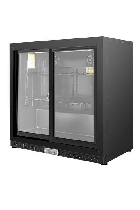 Double Door Bar Cooler – 212L Canmac Catering Equipment
