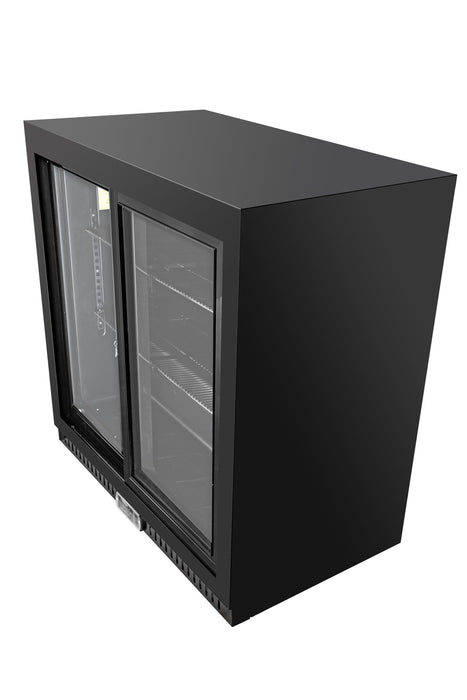 Double Door Bar Cooler – 212L Canmac Catering Equipment