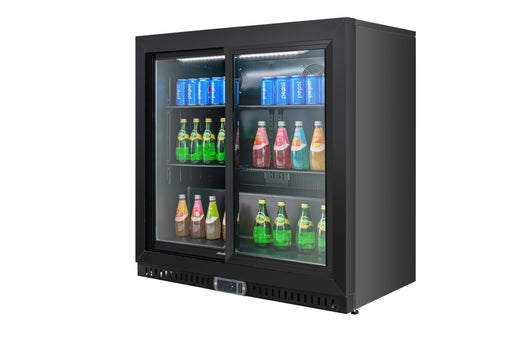 Double Door Bar Cooler – 212L Canmac Catering Equipment